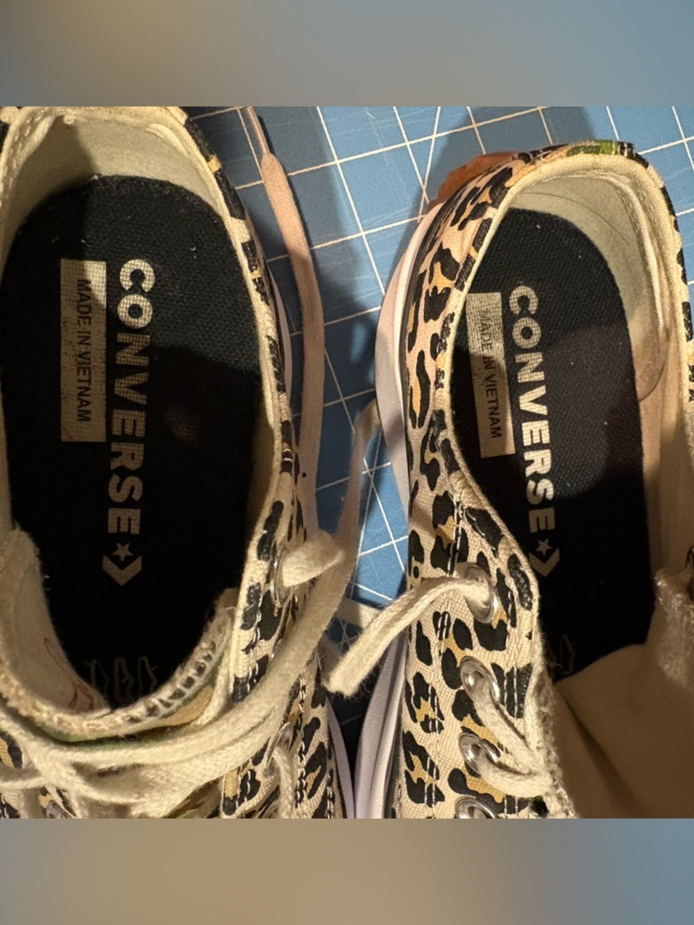 Converse Run Star Camo Leopard Platform Sneaker - Picture 7 of 12